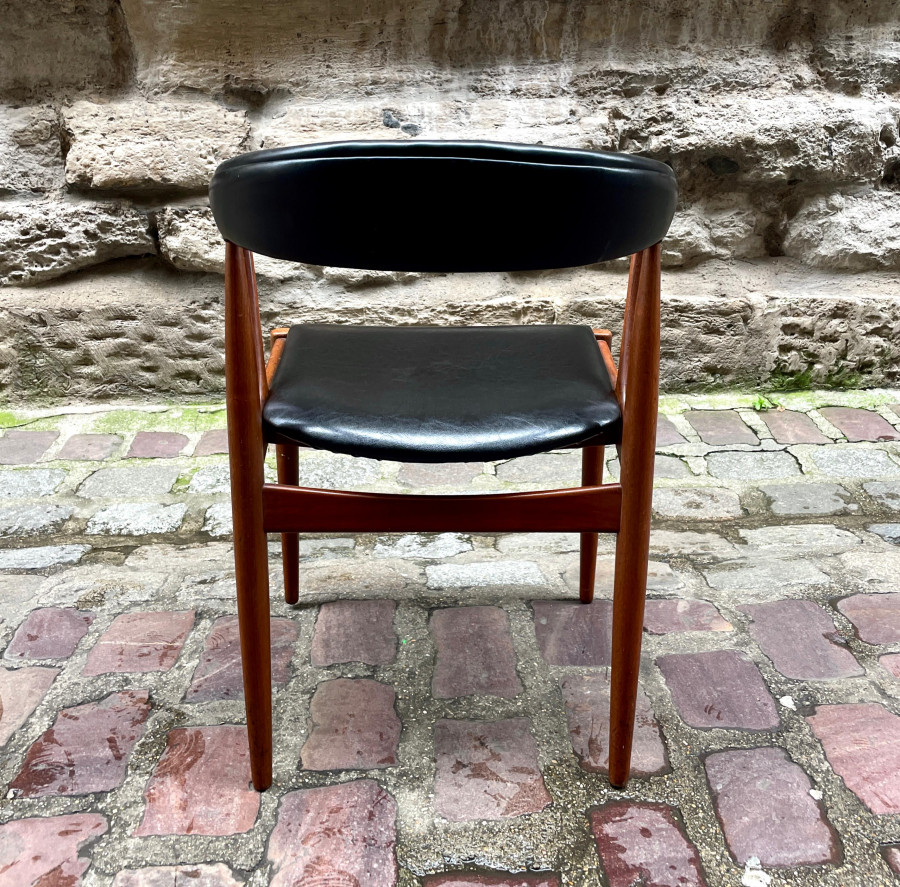 Série de 4 fauteuils scandinaves de Johannes Andersen, 1960