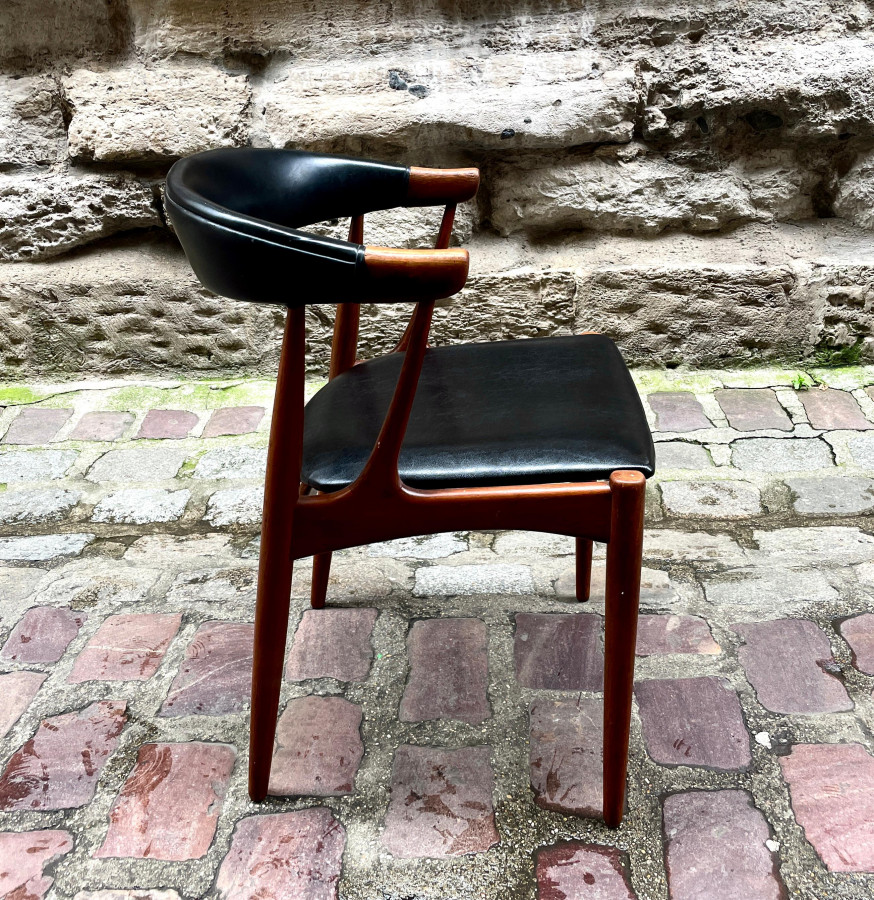 Série de 4 fauteuils scandinaves de Johannes Andersen, 1960