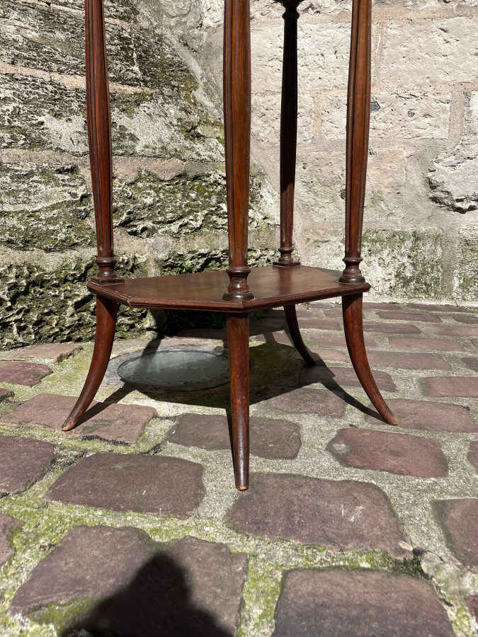 Table d’appoint Napoléon III en acajou