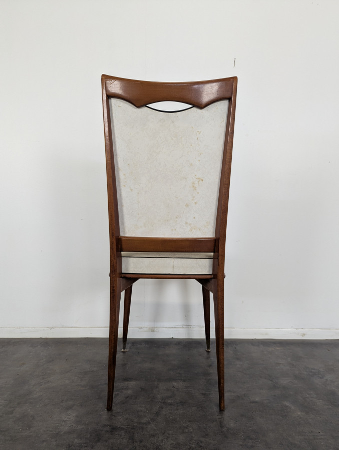 Série de 6 chaises des années 50