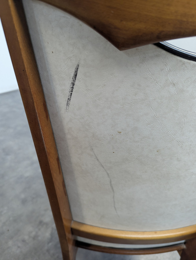 Série de 6 chaises des années 50
