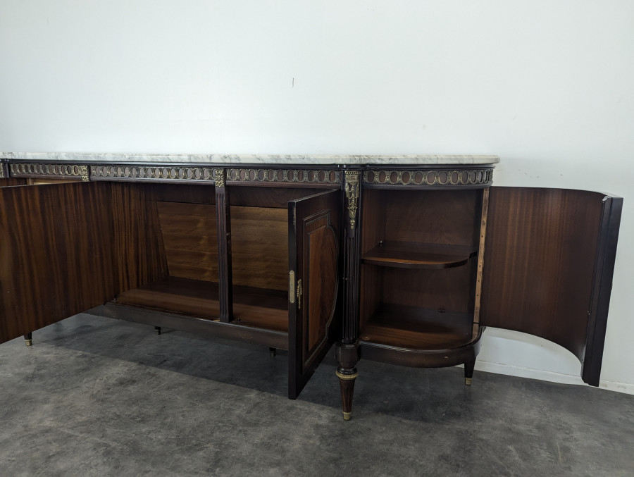 Enfilade de style Louis XVI des années 60 vernis polyestère