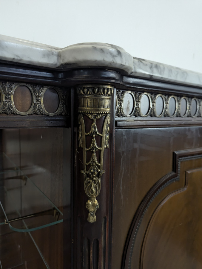 Enfilade de style Louis XVI des années 60 vernis polyestère