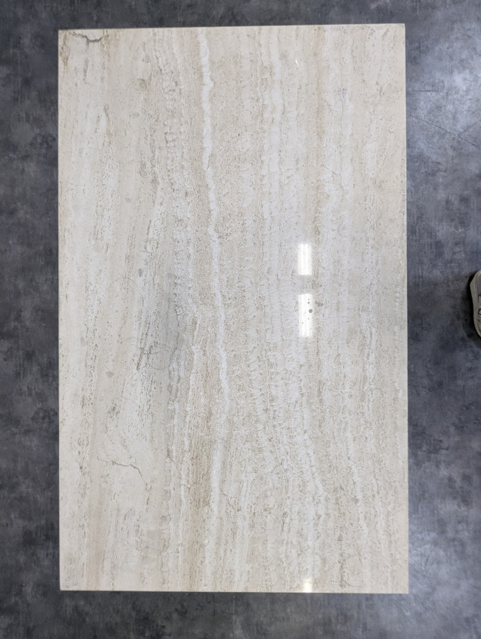 Grande table basse en Travertin par Stone International