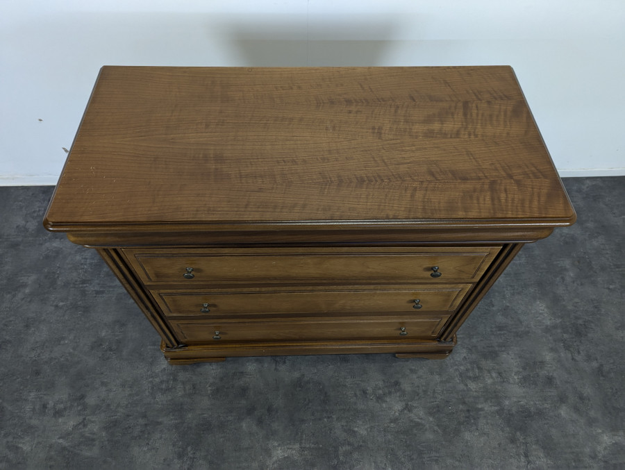 Commode de style Louis Philippe en Merisier