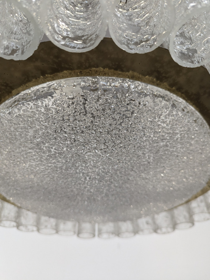 Lustre en verre soufflé de Doria Leuchten