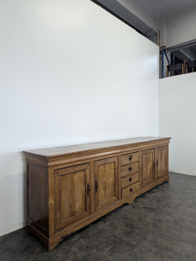Grande enfilade d'époque Louis Philippe en Merisier