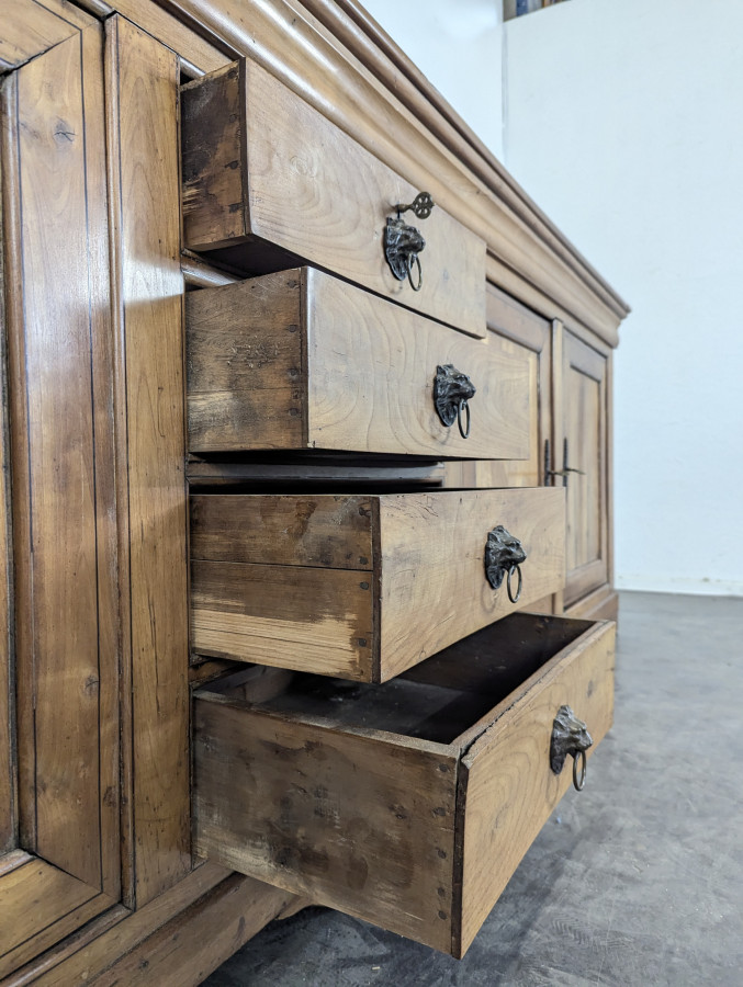 Grande enfilade d'époque Louis Philippe en Merisier
