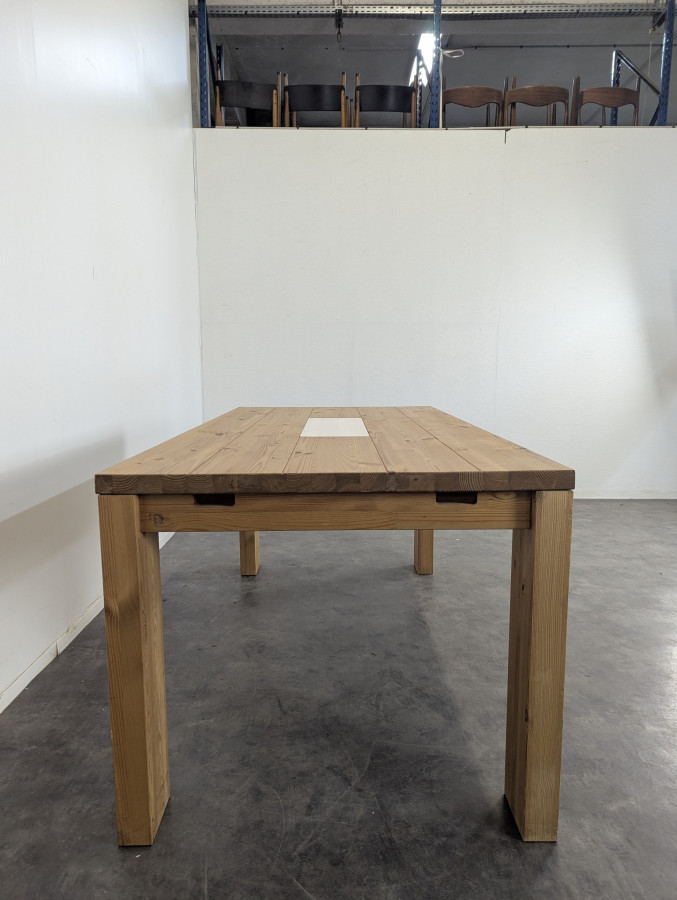 Table de chalet en pin massif