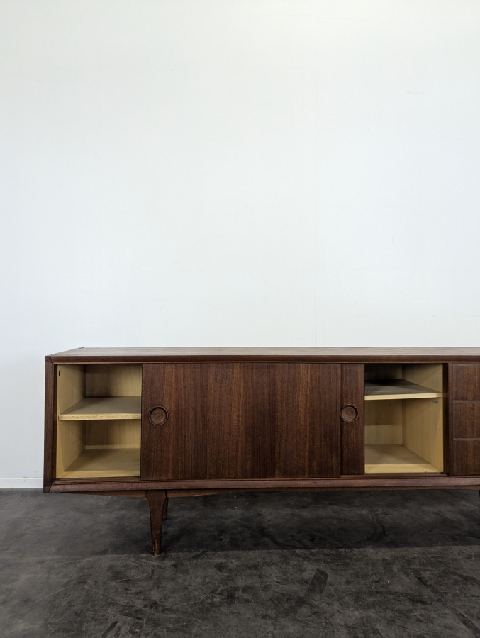 Enfilade scandinave en teck Designer Rudolf Bernd Glatzel, Fristho 1960