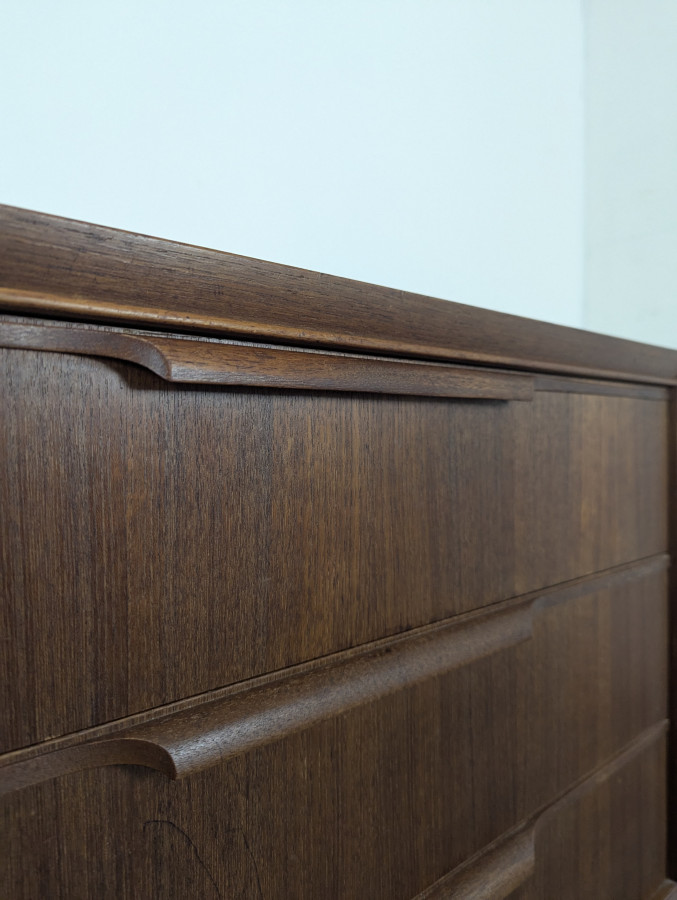 Enfilade scandinave en teck Designer Rudolf Bernd Glatzel, Fristho 1960