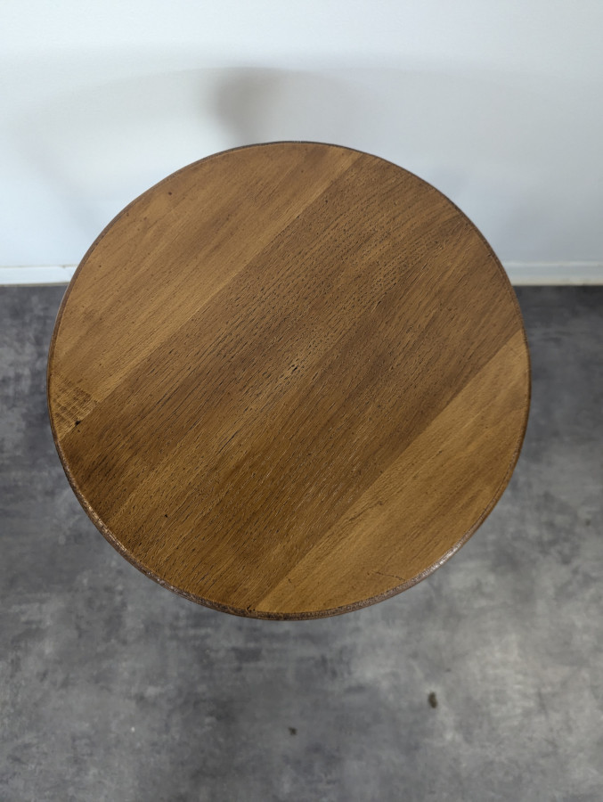 Tabouret bobine en bois