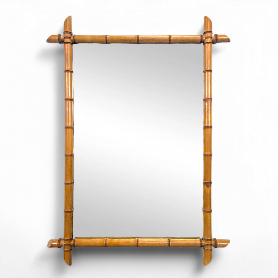 Miroir Bambou