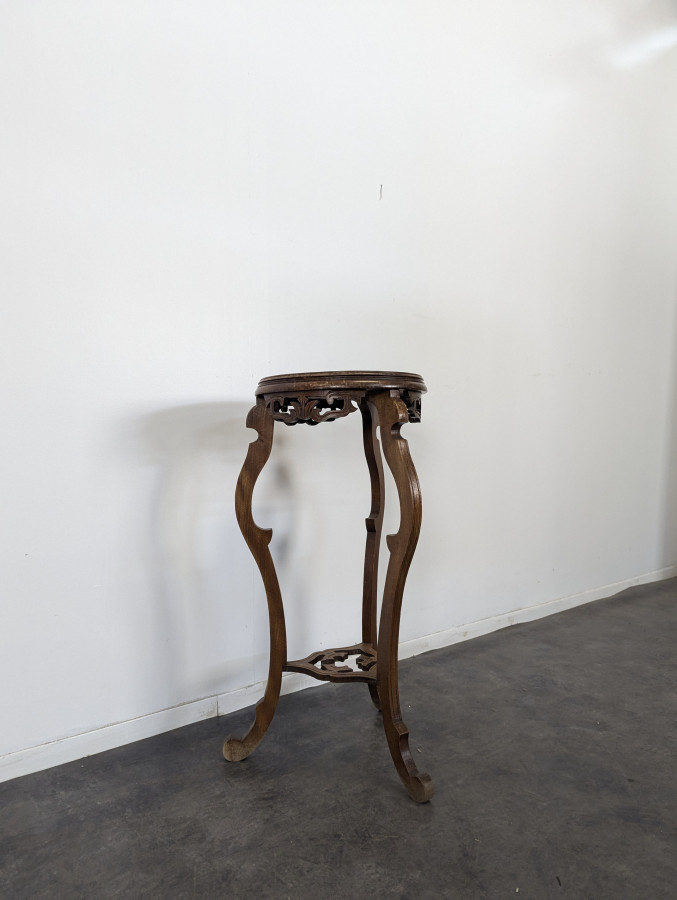 Sellette japonisante plateau marbre