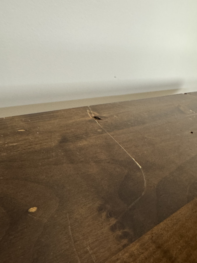 Table basse de style Espagnole en Noyer
