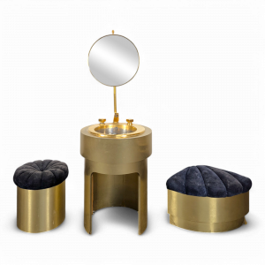 Tabouret Pouf et Marche Pied