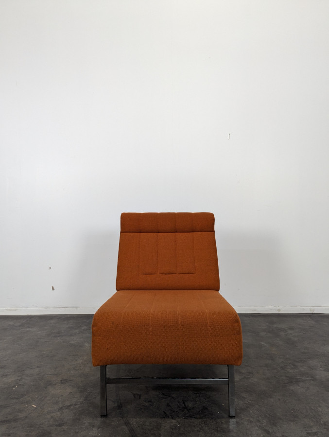 Chauffeuse de Poul Cadovius Orange Pop