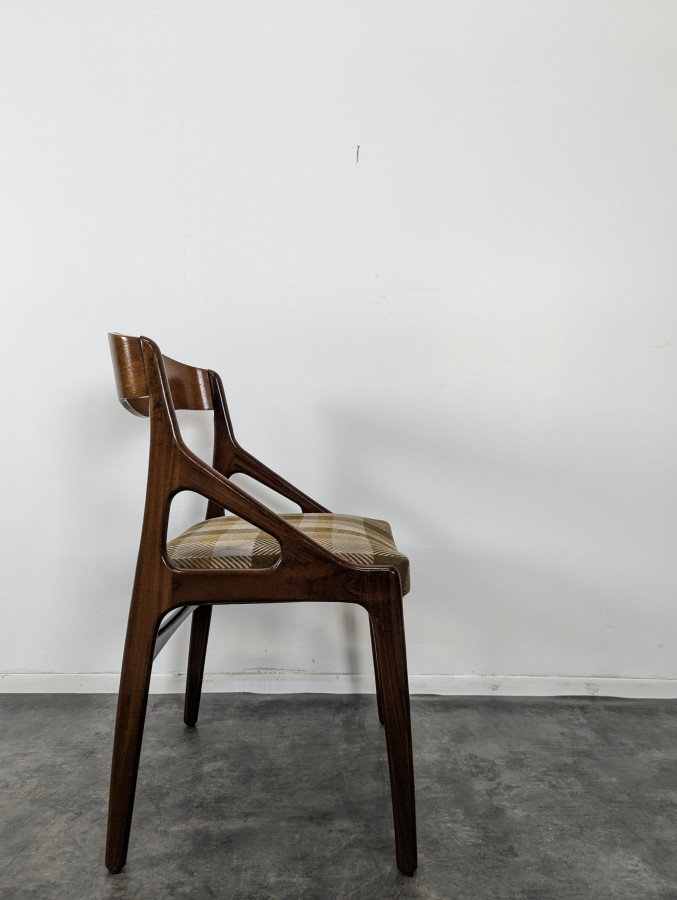 Série de 4 chaises Scandinaves de Kai Kristiansen