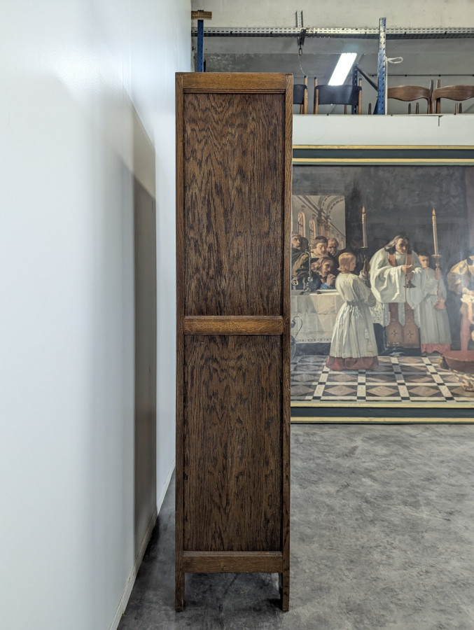 Vitrine de style Reconstruction en chêne