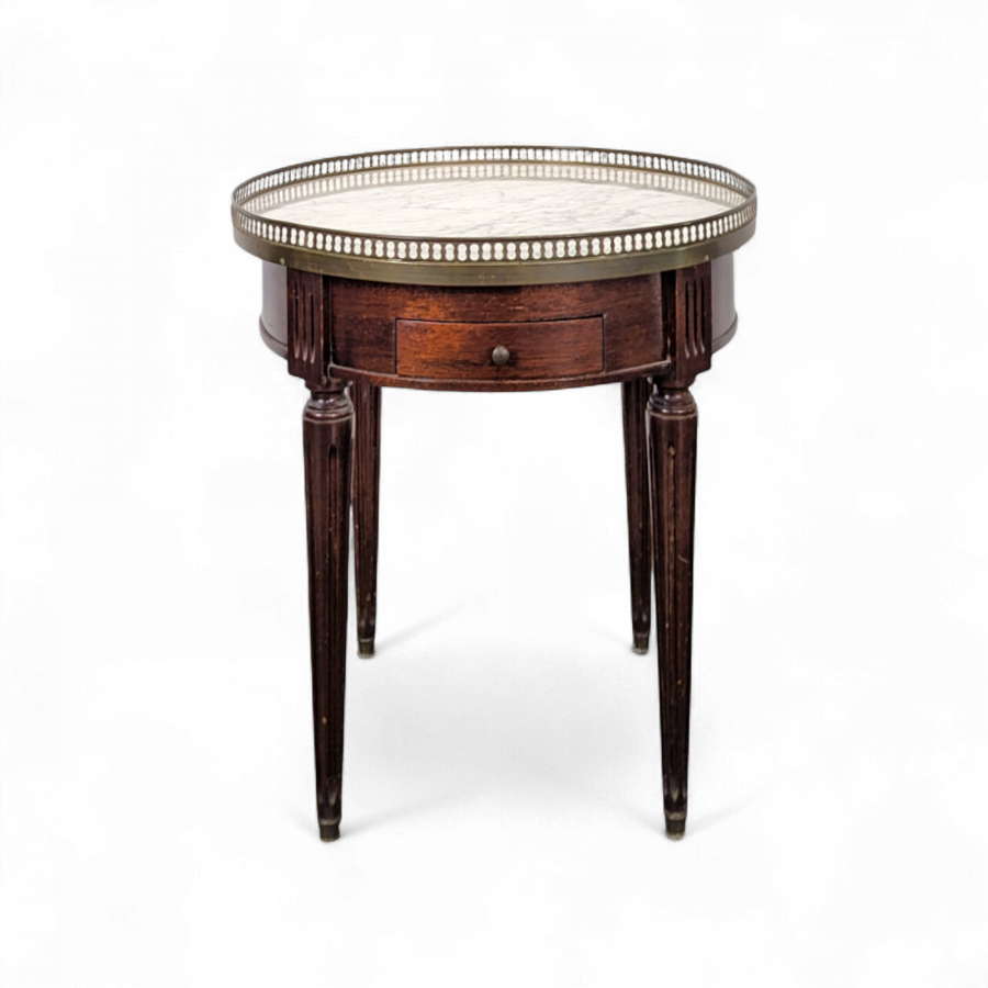 Table bouillotte d'appoint