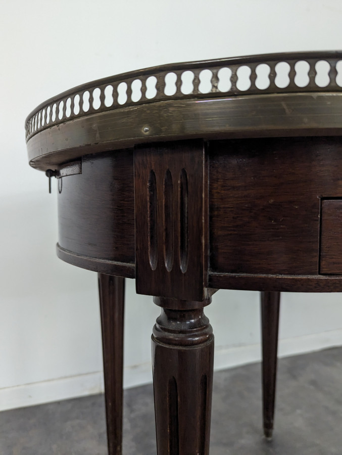 Table bouillotte d'appoint