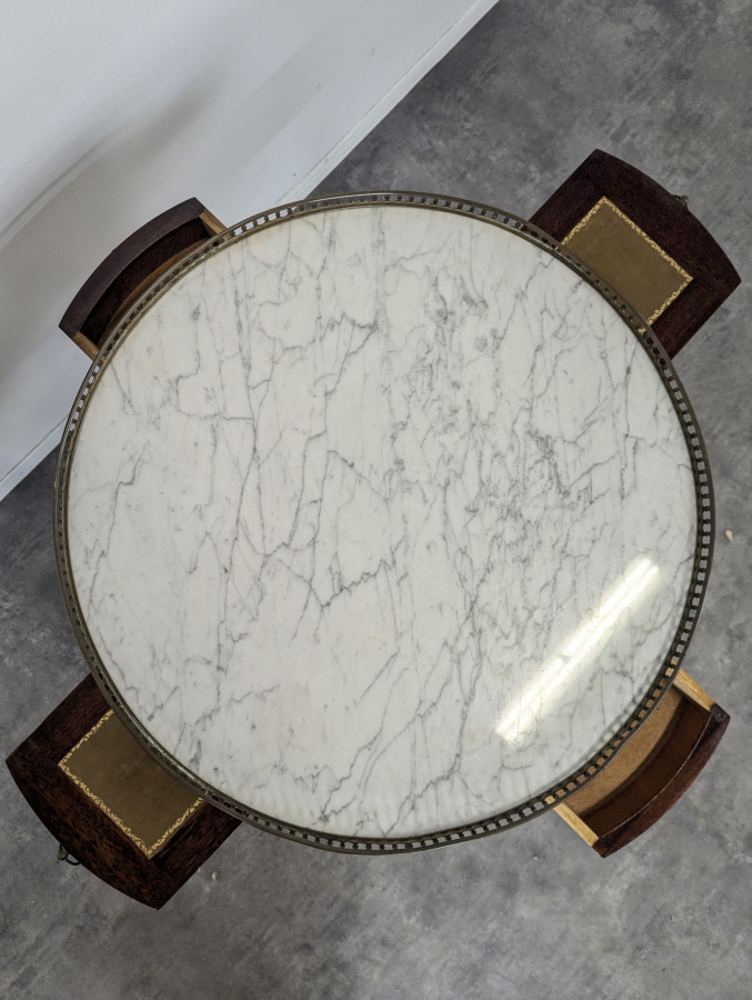 Table bouillotte d'appoint