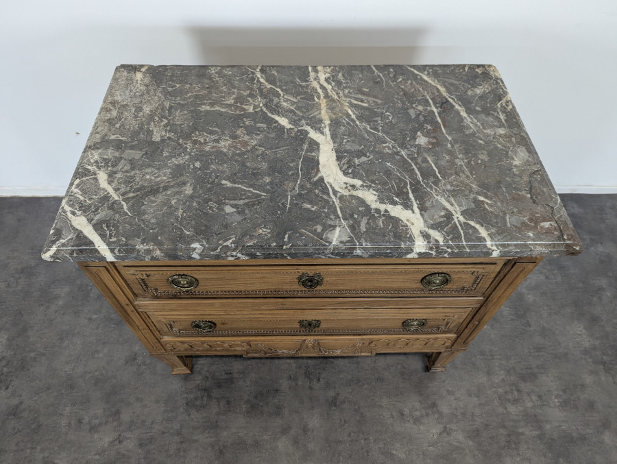 Commode d'époque Louis XVI en noyer