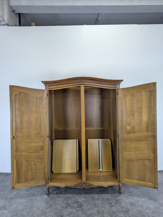 Armoire dressing en chêne