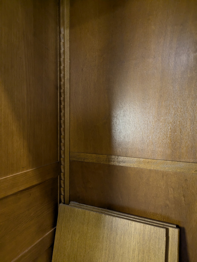 Armoire dressing en chêne