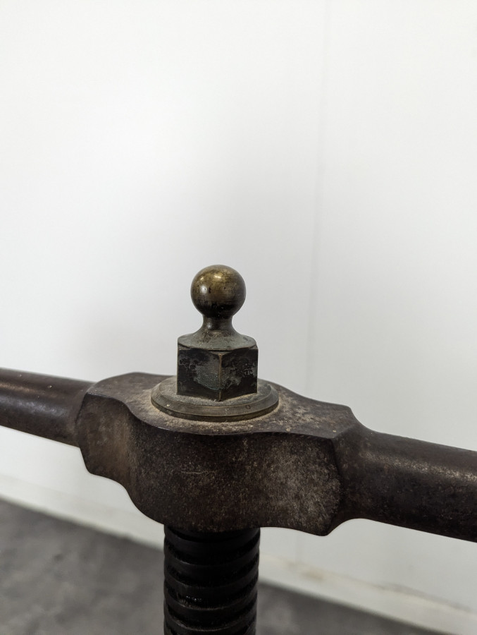 Presse à papier en fonte et bronze du XIX ème