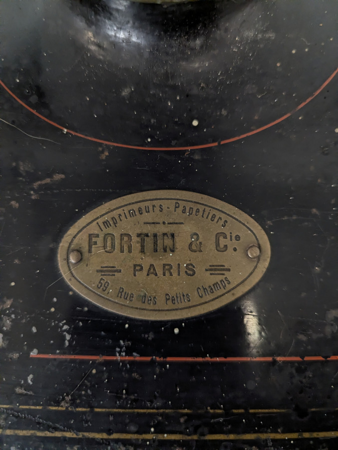 Presse à papier en fonte et bronze du XIX ème