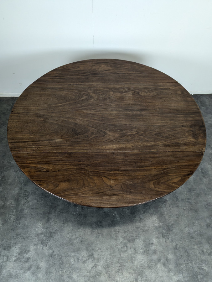 Table ovale 6 pieds en Acajou de Cuba modèle dit de presbytère
