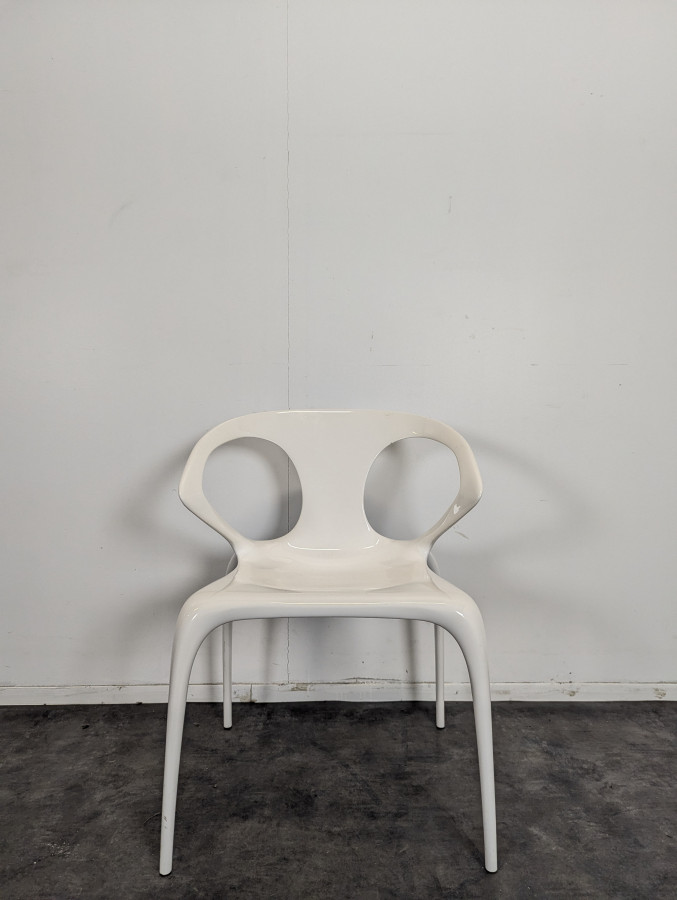 Série de 8 chaises blanches Ava Rochebobois