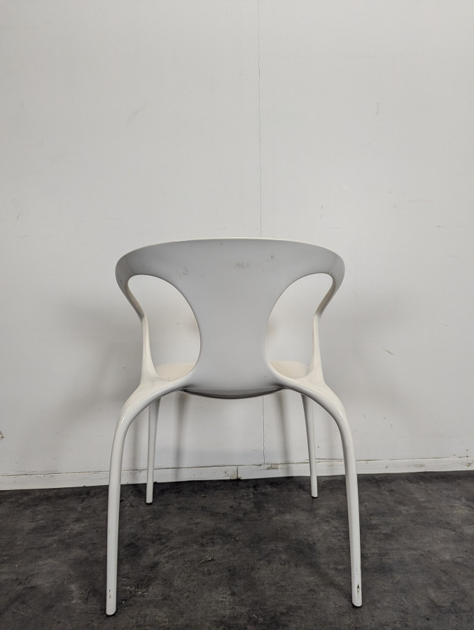 Série de 8 chaises blanches Ava Rochebobois