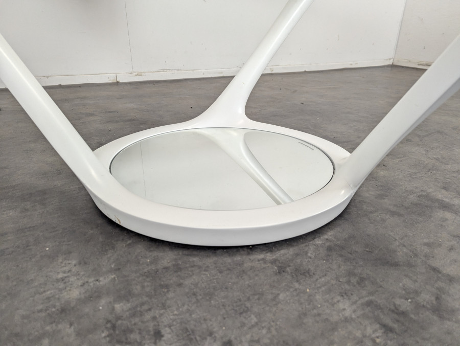 Table de salle à manger blanche Oraïto Rochebobois