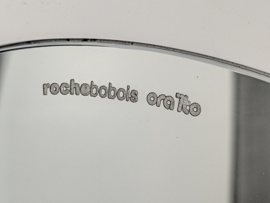 Table de salle à manger blanche Oraïto Rochebobois