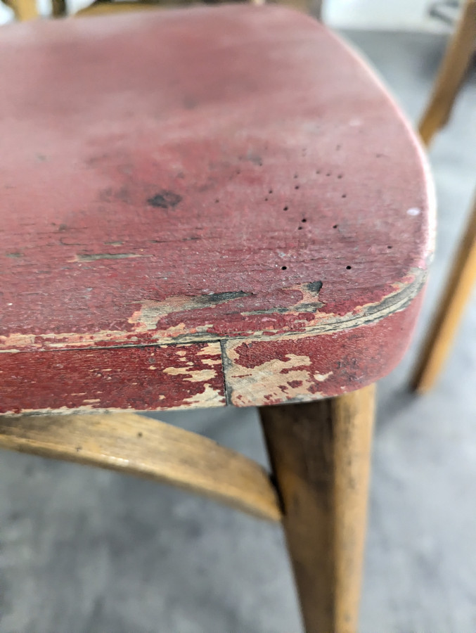 Série de 6 chaises vintage