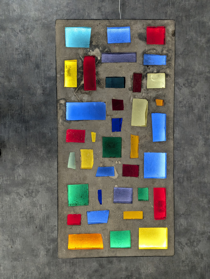 Table basse dans l'esprit de Jacques Avoinet