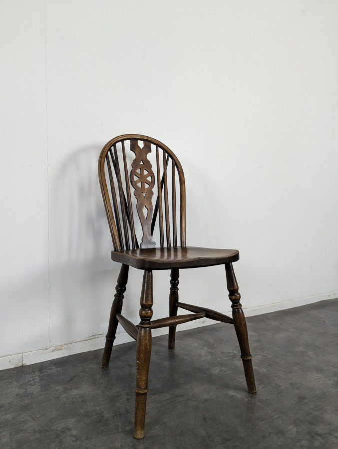Série de 4 chaises western Baumann