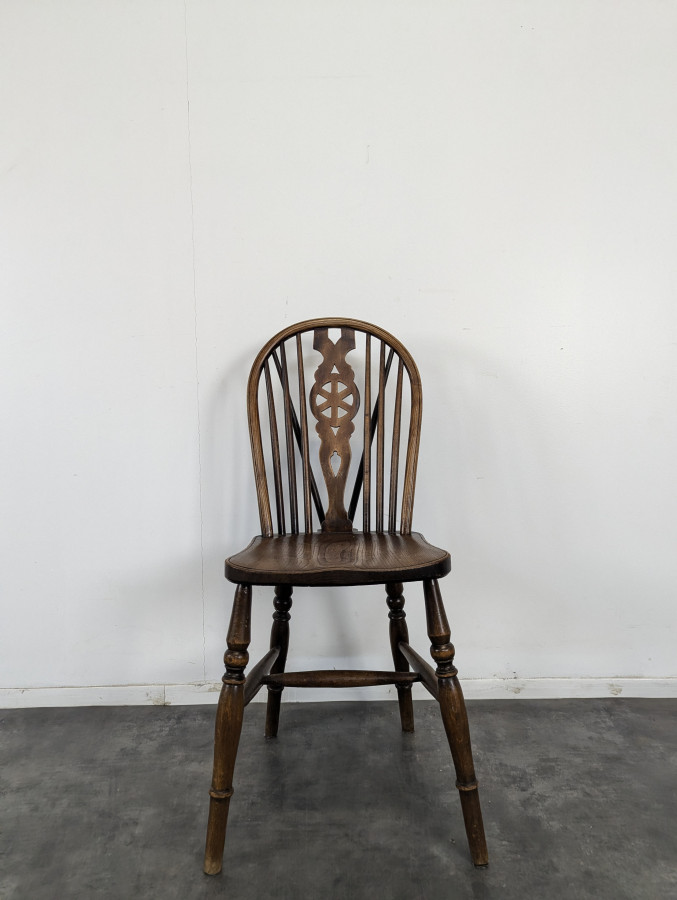 Série de 4 chaises western Baumann