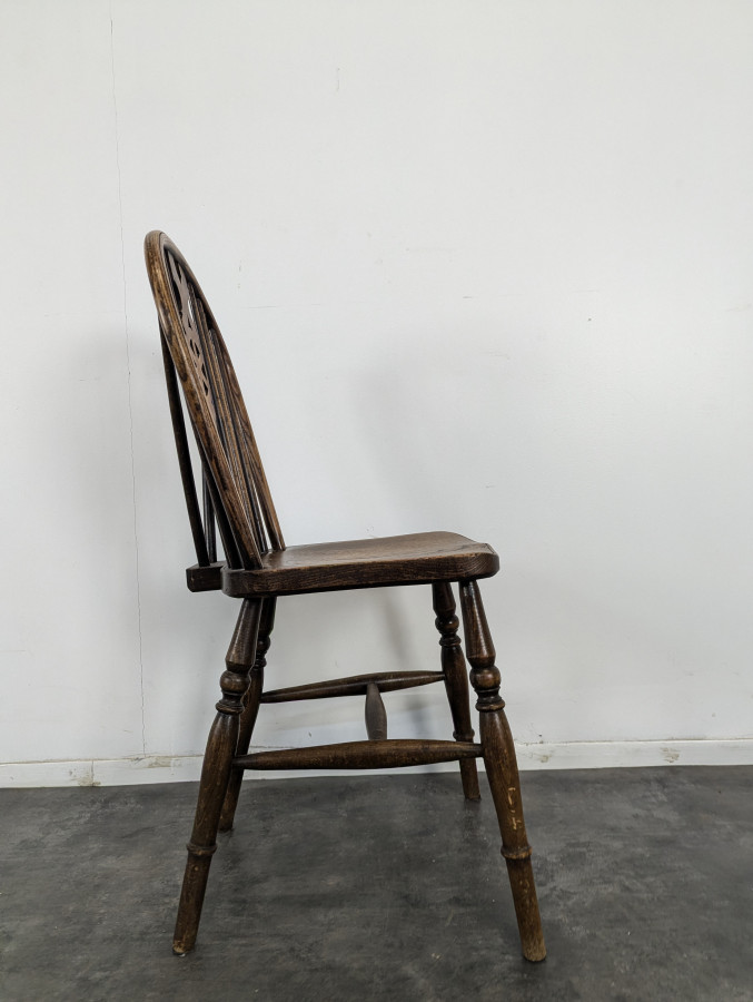 Série de 4 chaises western Baumann