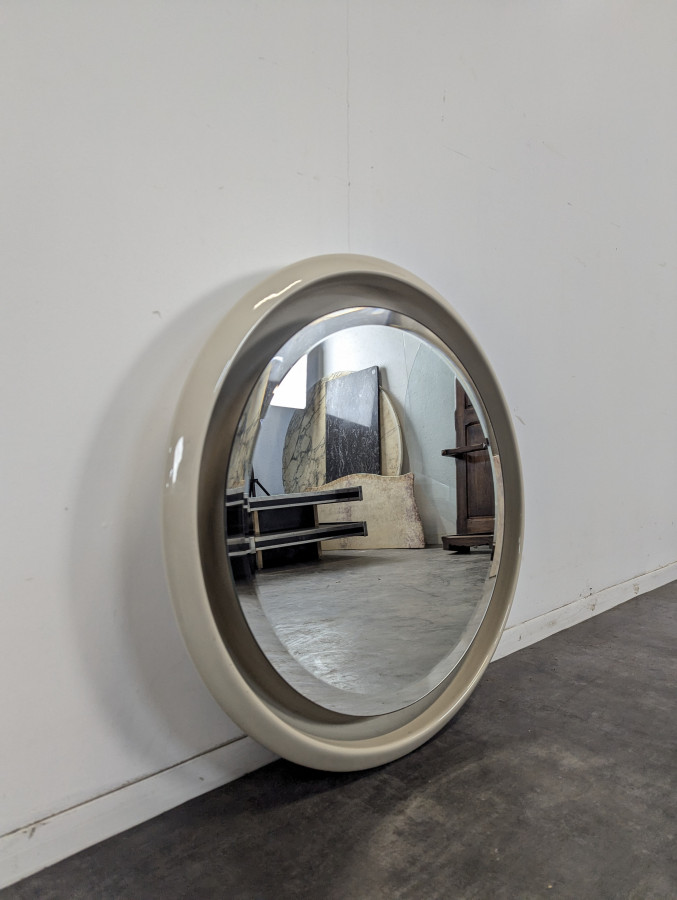 Miroir italien en céramique rétro éclairé