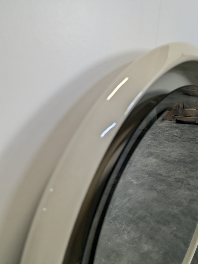 Miroir italien en céramique rétro éclairé