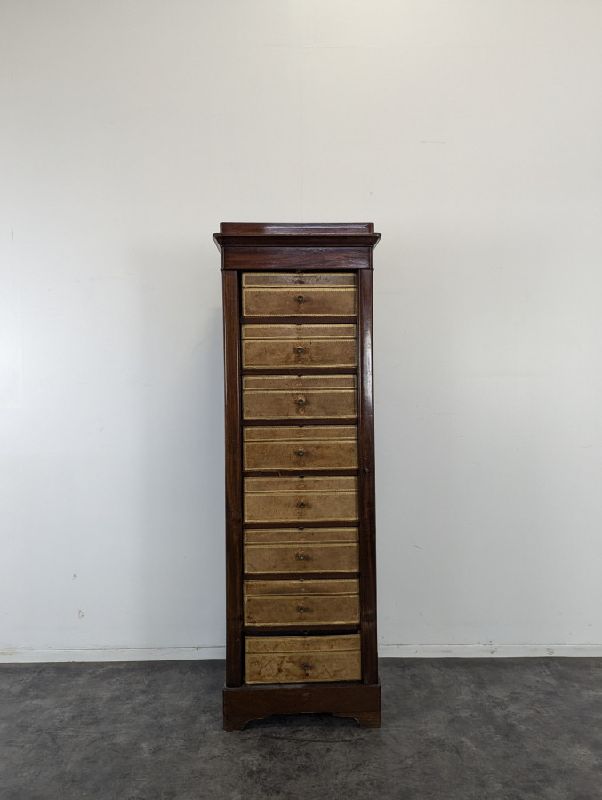 Cartonnier de Notaire en Acajou de style Louis Philippe