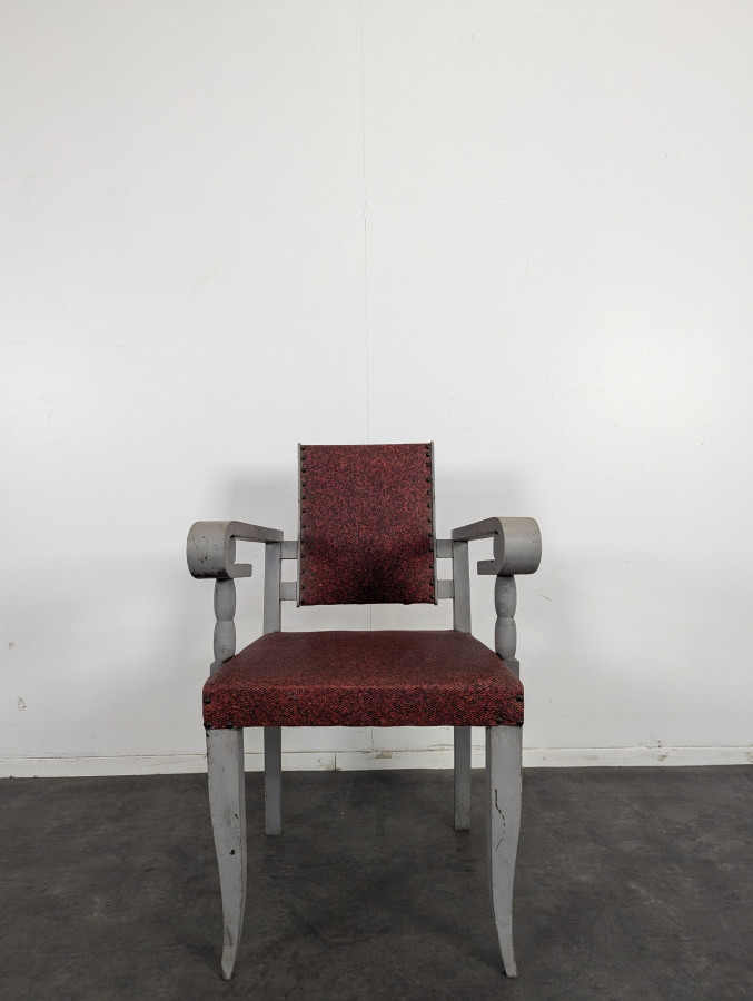 Fauteuil reconstruction accoudoirs bobines