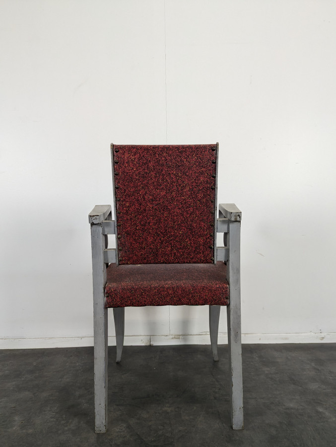 Fauteuil reconstruction accoudoirs bobines