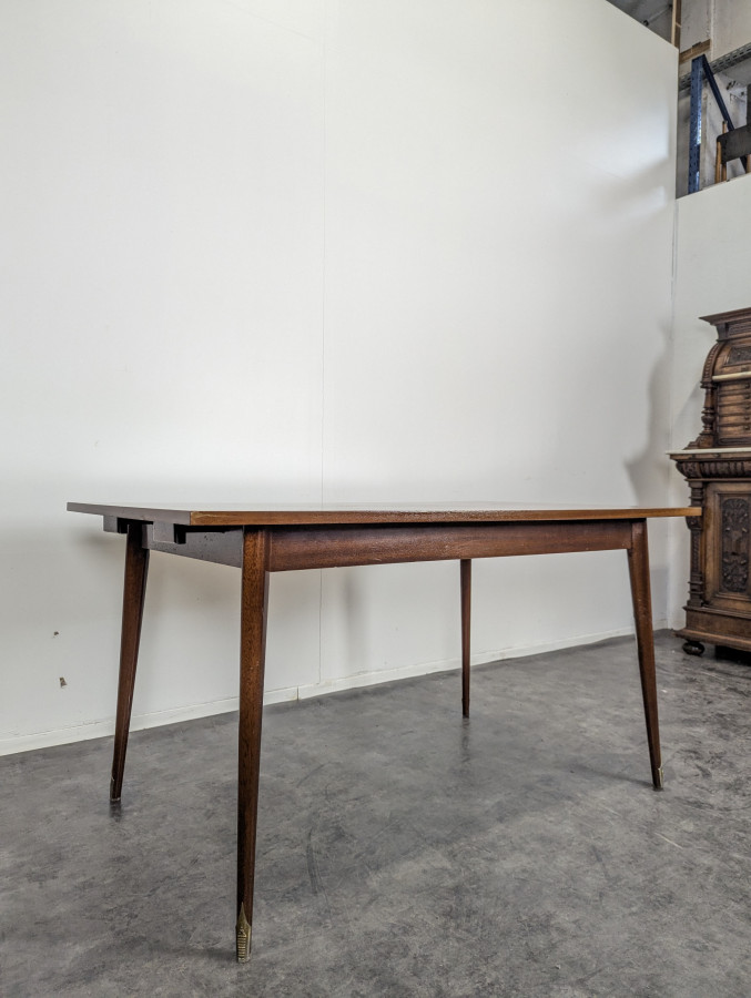 Table années 60 vernis polyester