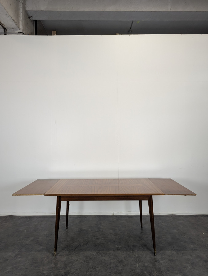 Table années 60 vernis polyester