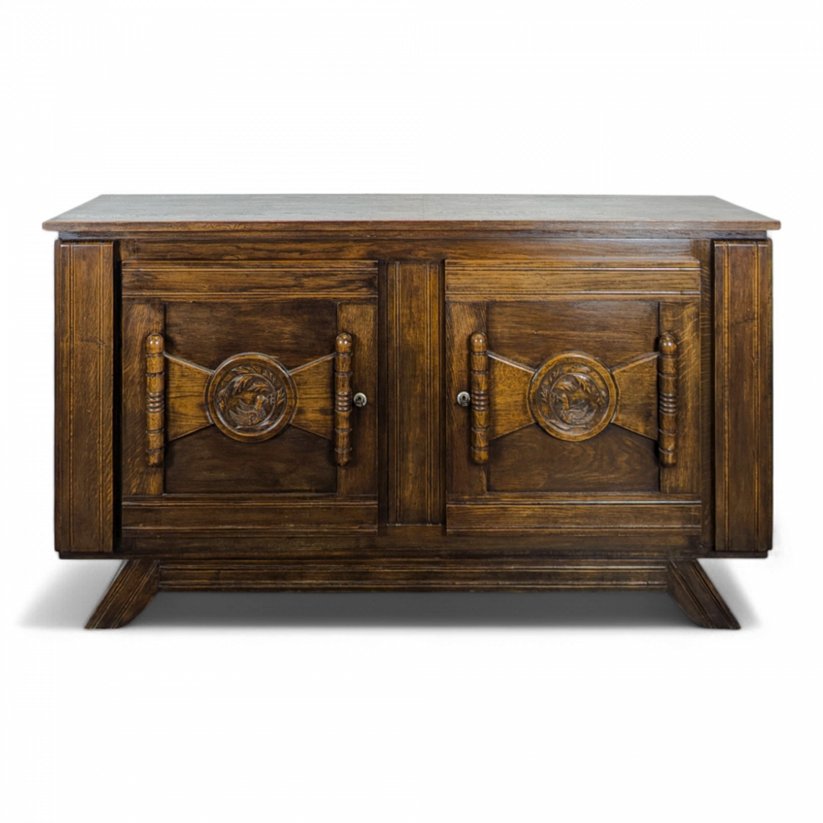 Buffet de style Art déco en chêne