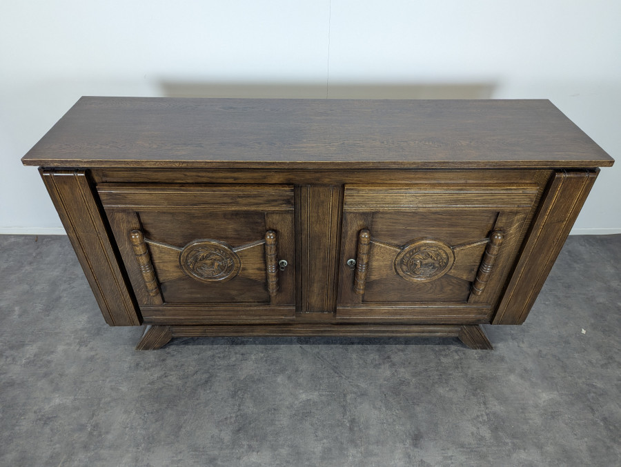 Buffet de style Art déco en chêne